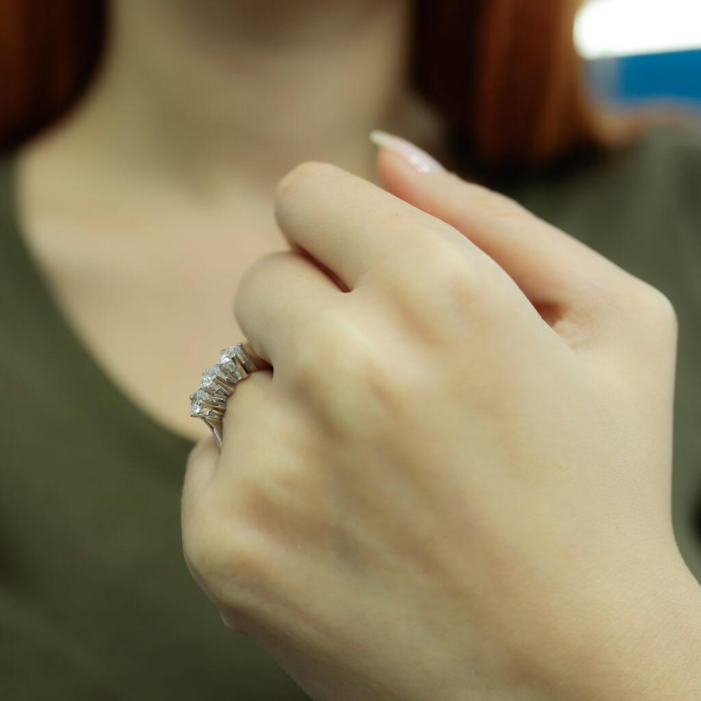 1 Carat Diamond Tria Ring