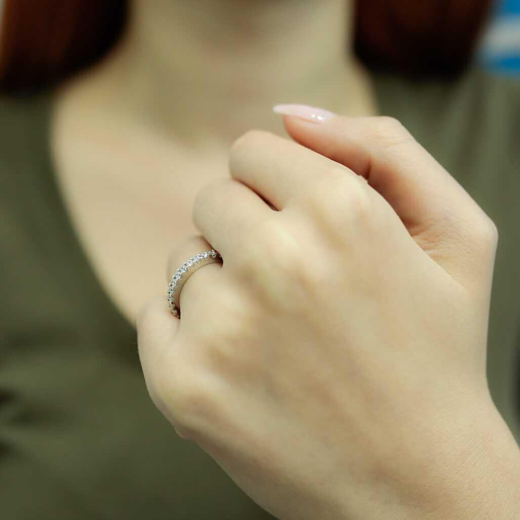 0.96 Carat Diamond Eternity Ring