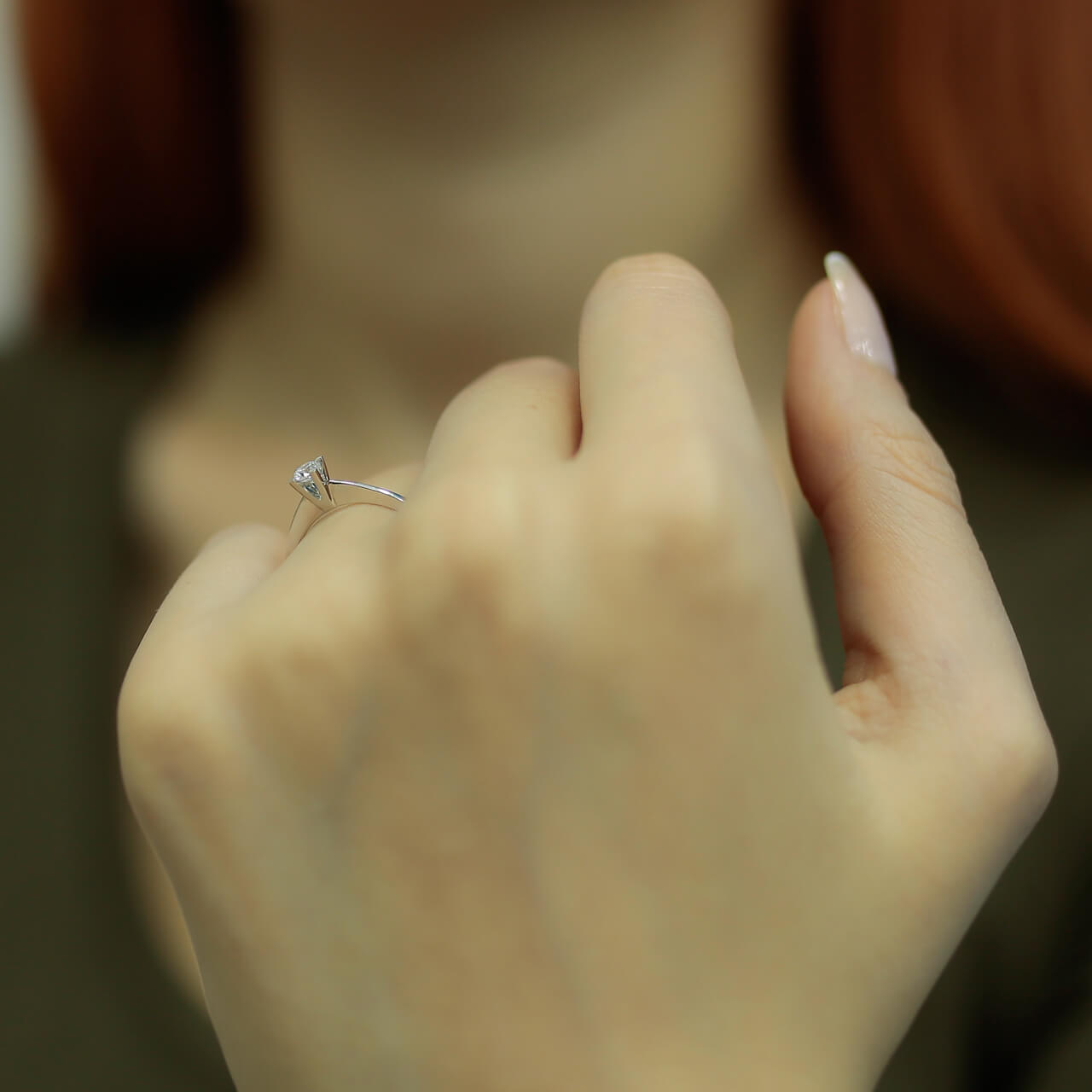 0.15 Carat Diamond Solitaire Ring