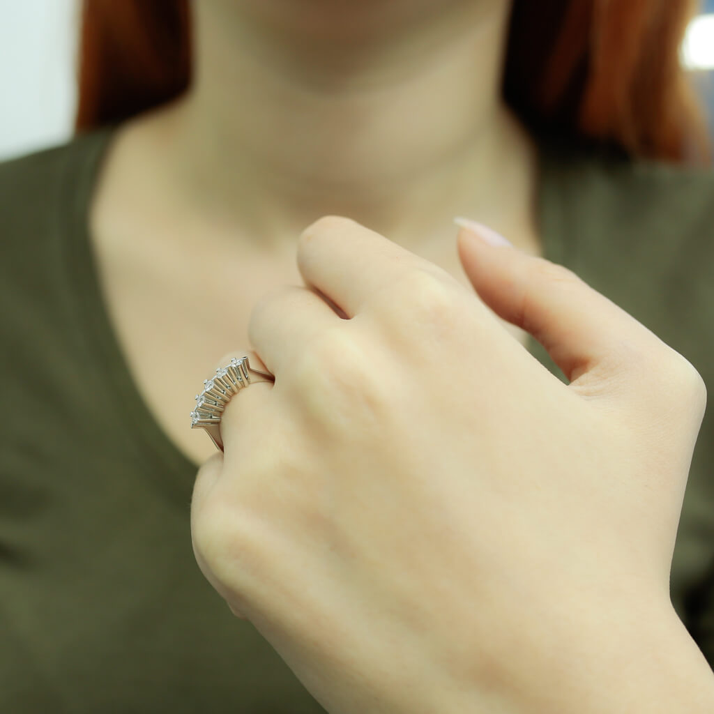 0.34 Carat Diamond Five-Stone Ring