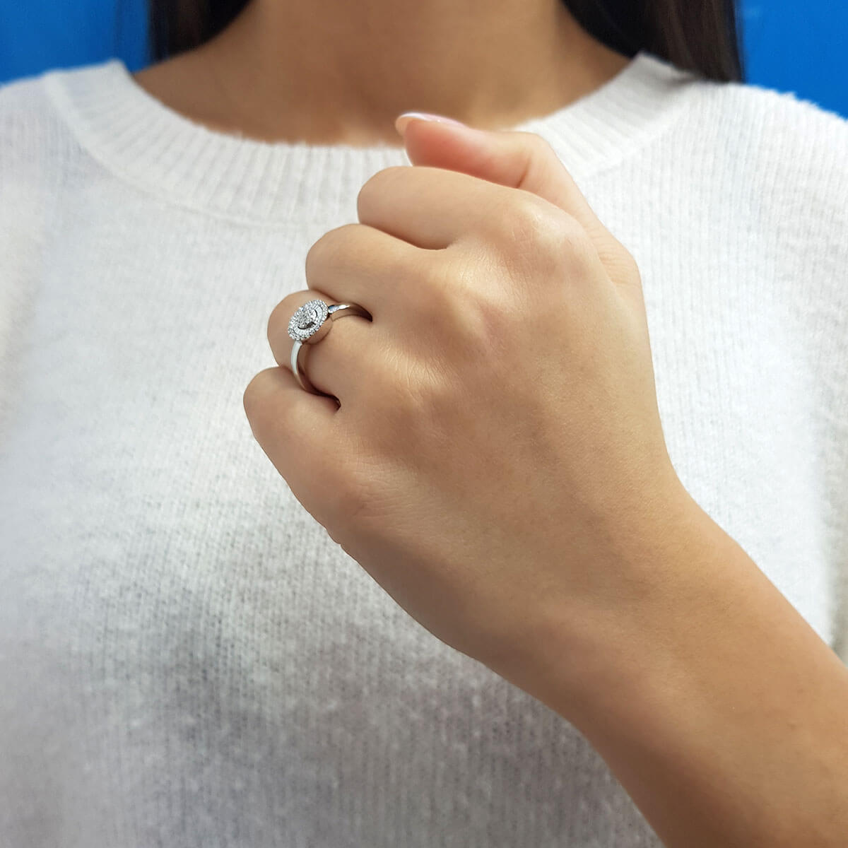 Diamond Round Susa Ring