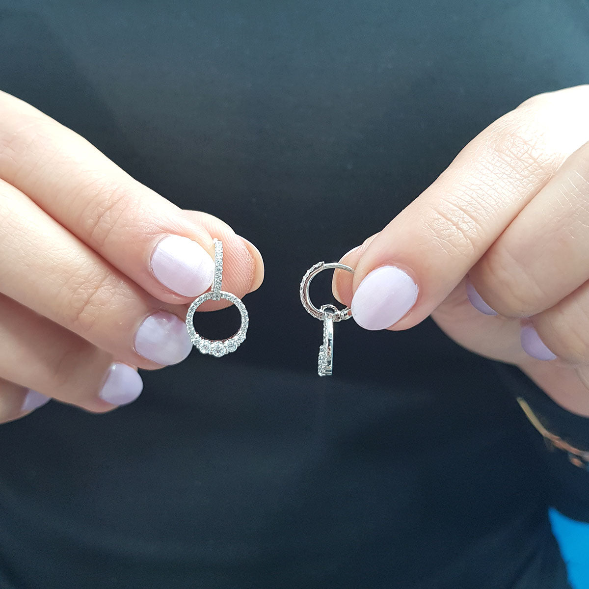 Diamond Dangle Nammu Earrings