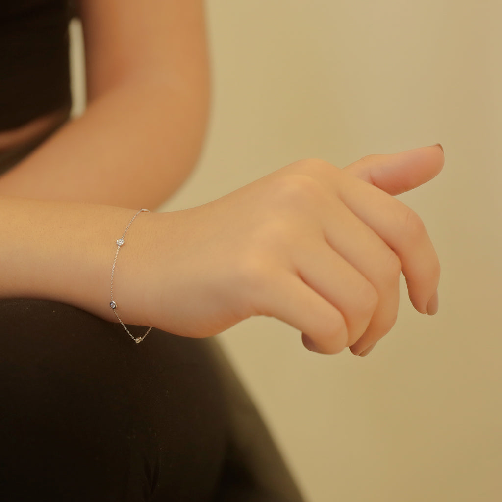 Chain Diamond Bracelet
