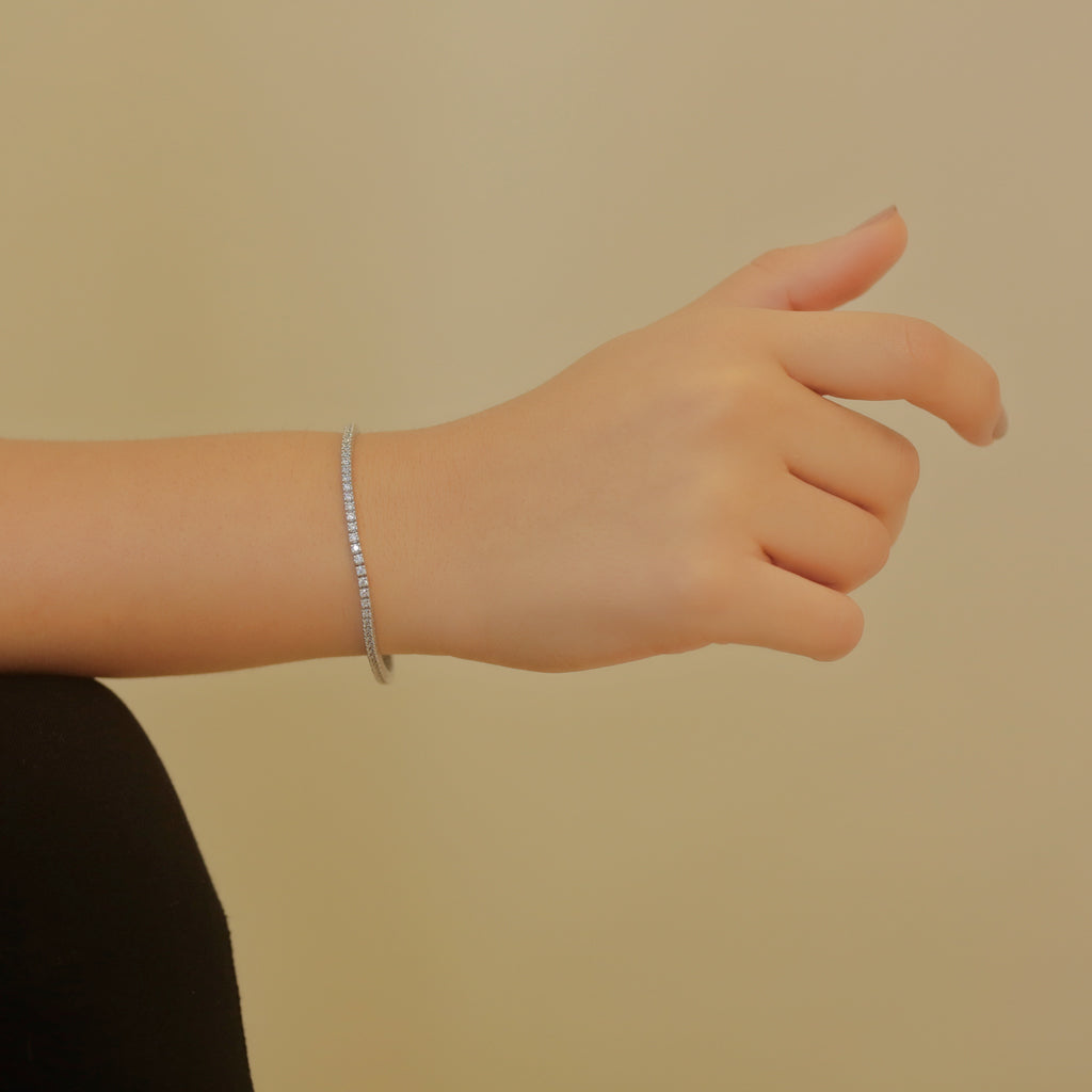 2.63 Carat Diamond Waterway Bracelet