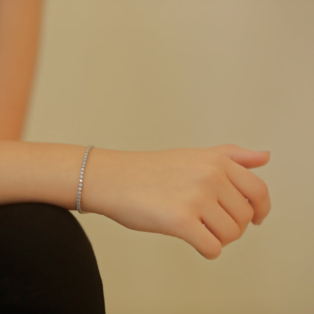 2.21 Carat Diamond Tennis Bracelet