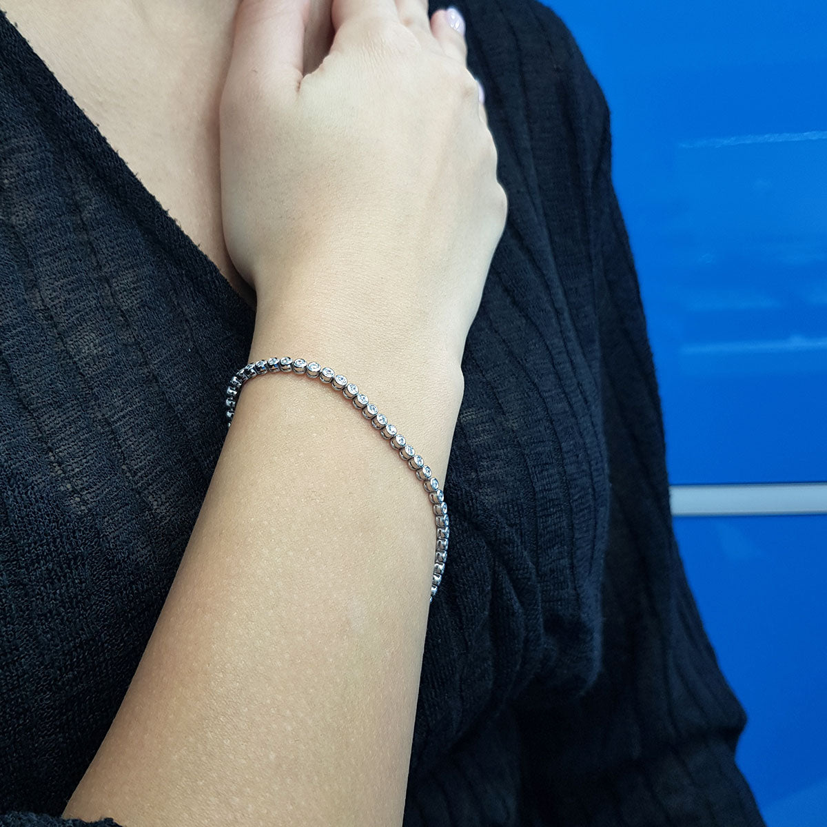 1.30 Carat Diamond Waterway Bracelet