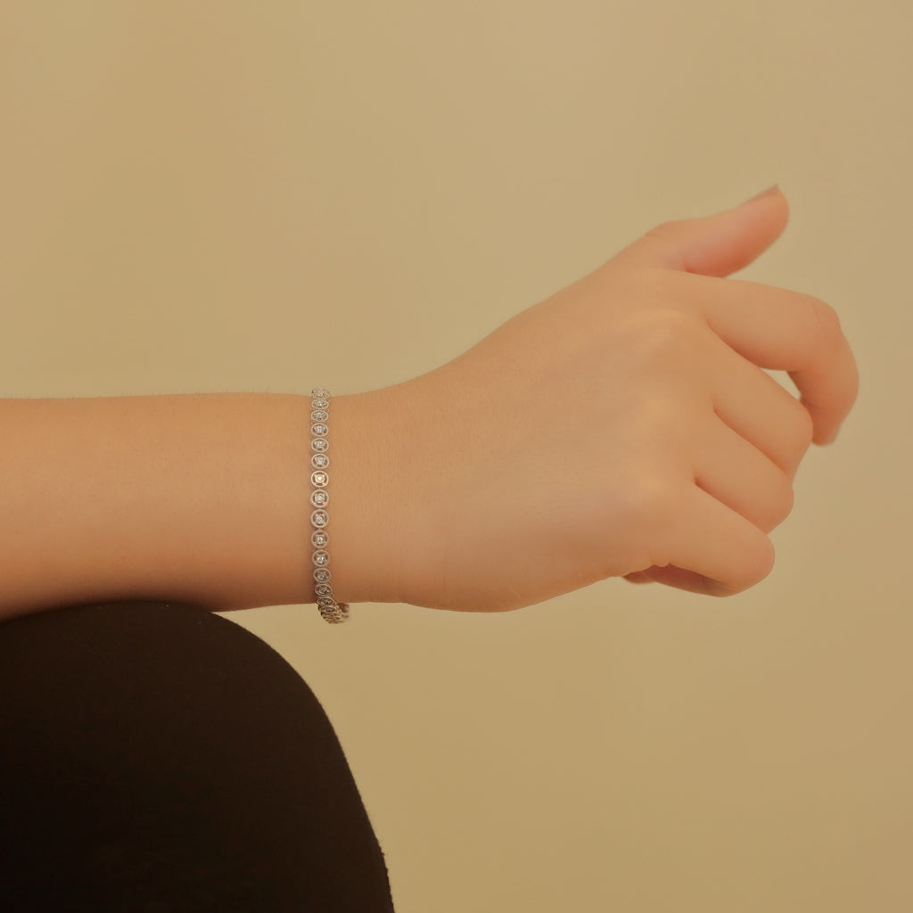 0.39 Carat Diamond Tennis Bracelet