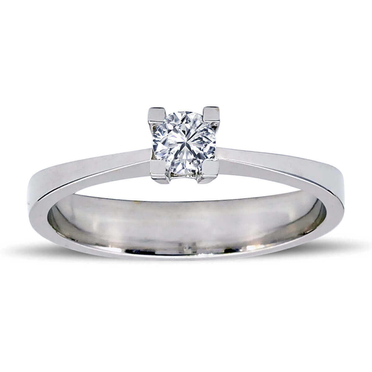 G-SI1 0.20 Carat Diamond Solitaire Ring