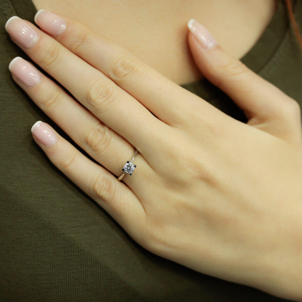 0.40 Carat Diamond Solitaire Ring