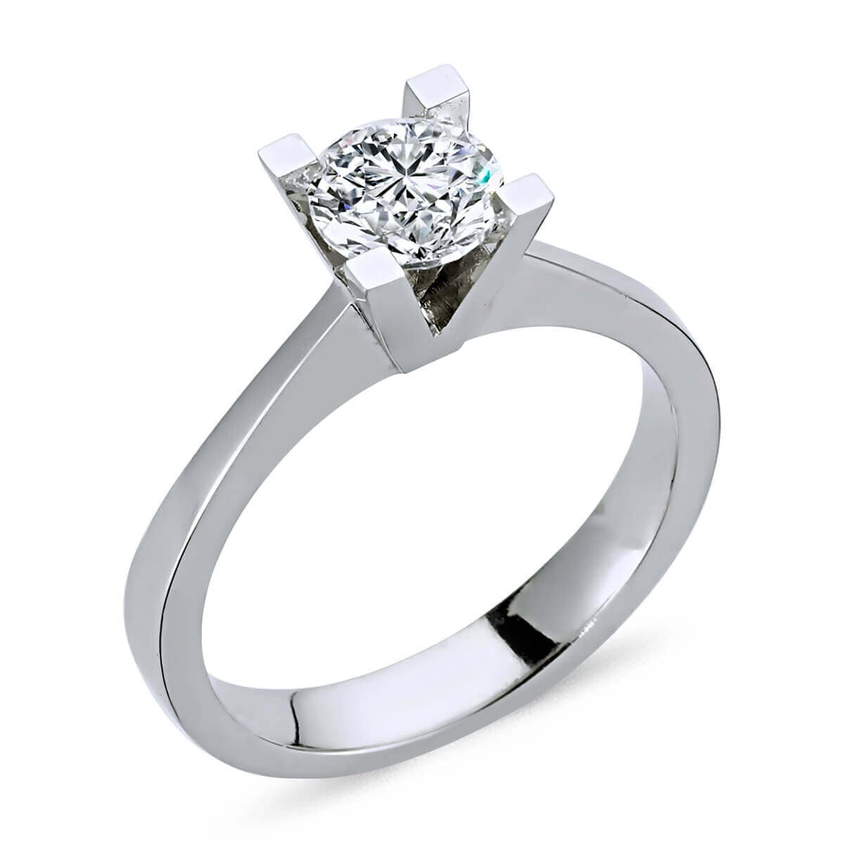 0.79 Carat Diamond Solitaire Ring