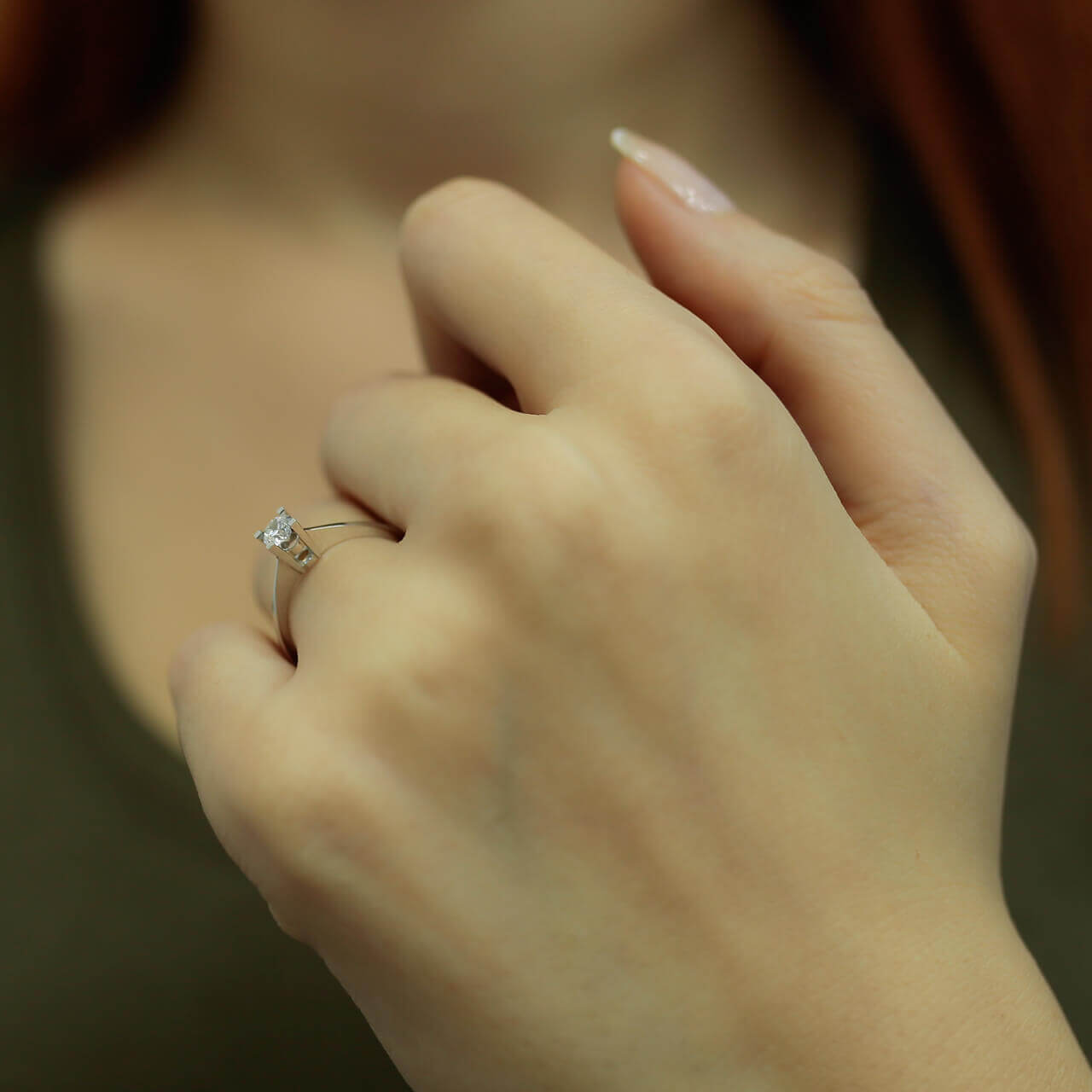 0.24 Carat Diamond Solitaire Ring