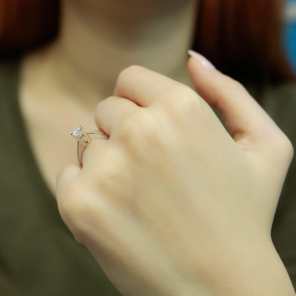 0.58 Carat Diamond Solitaire Ring