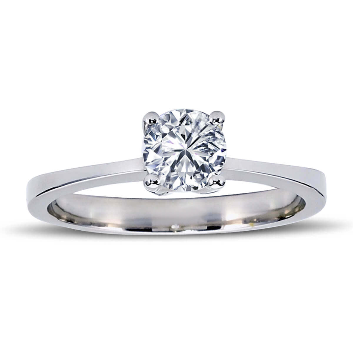 0.50 Carat Diamond Solitaire Ring