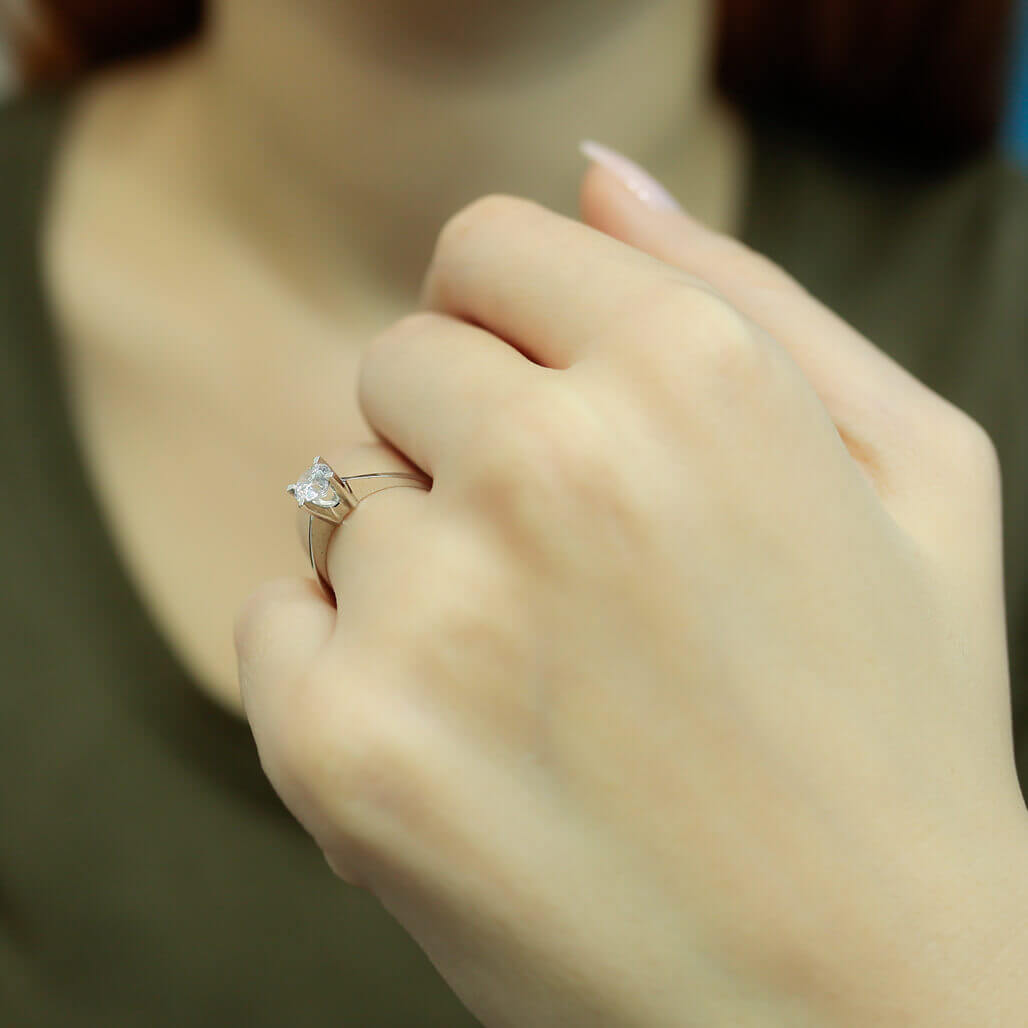 0.63 Carat Diamond Solitaire Ring