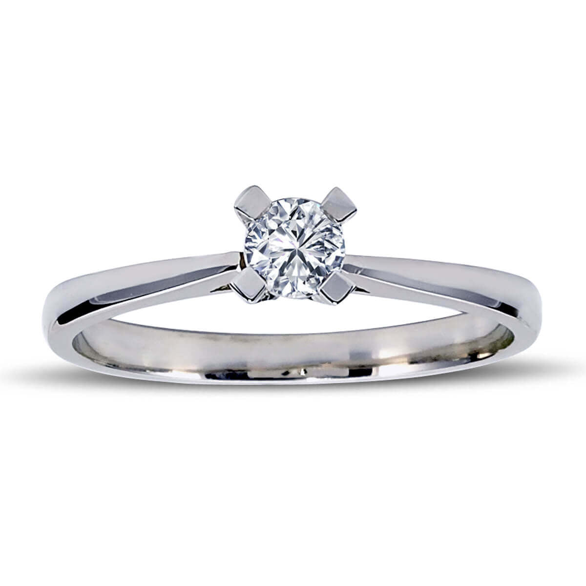 0.18 Carat Diamond Solitaire Ring