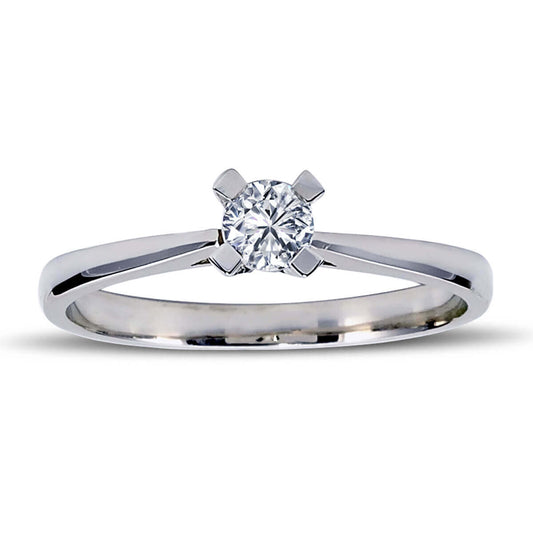 0.18 Carat Diamond Solitaire Ring