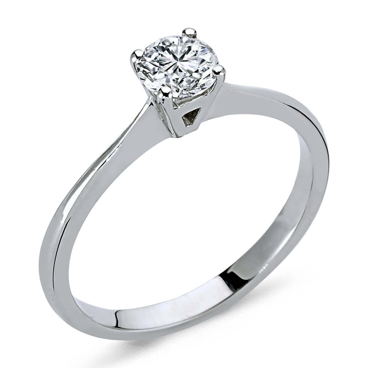 0.46 Carat Diamond Solitaire Ring