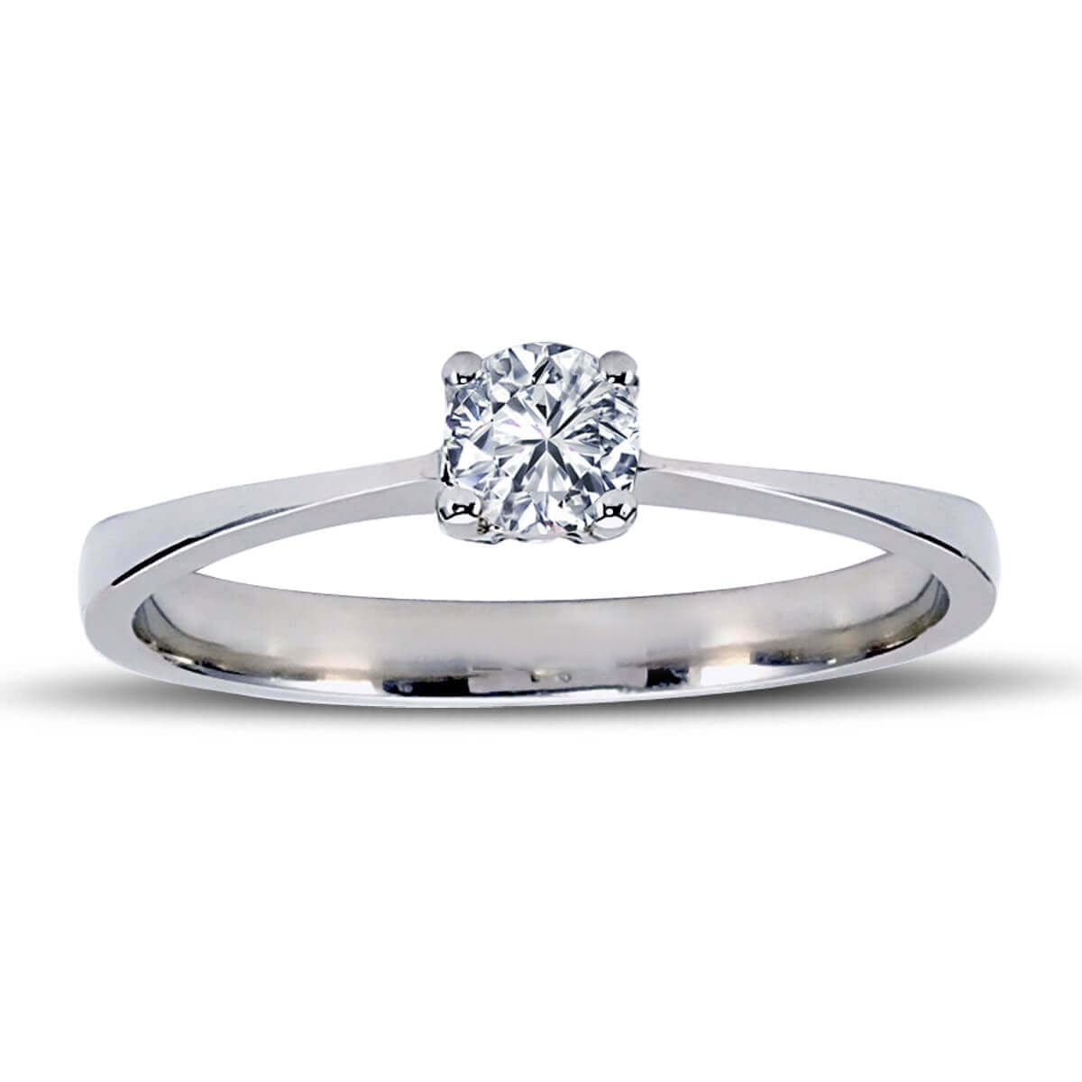 0.22 Carat Diamond Solitaire Ring