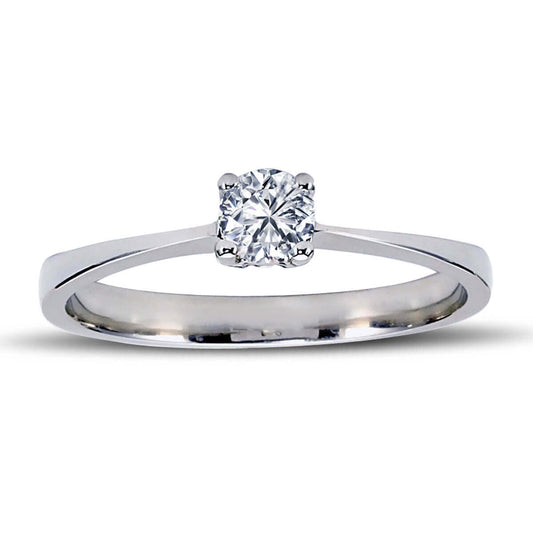 0.22 Carat Diamond Solitaire Ring
