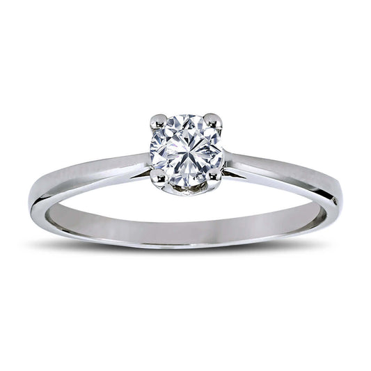 0.27 Carat Diamond Solitaire Ring
