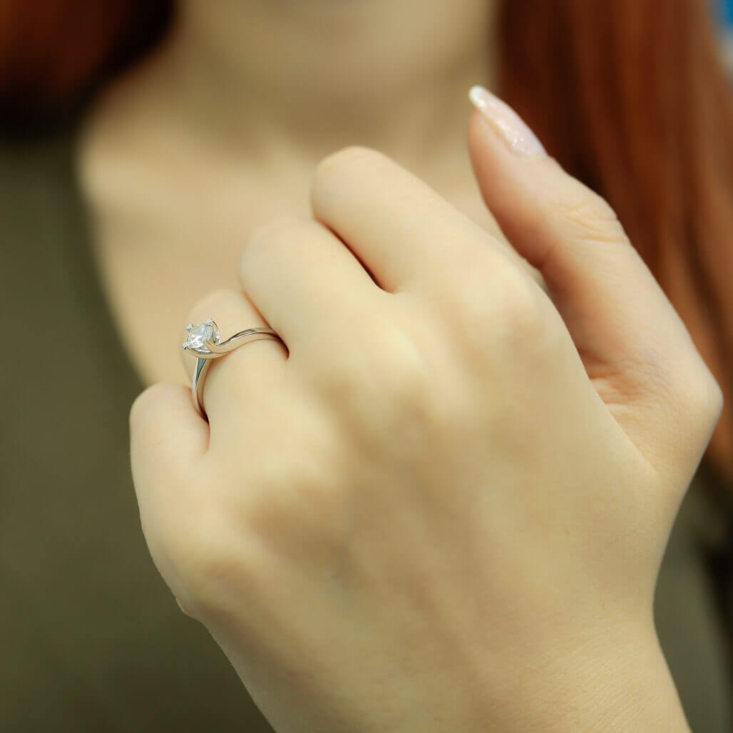 0.39 Carat Diamond Solitaire Ring