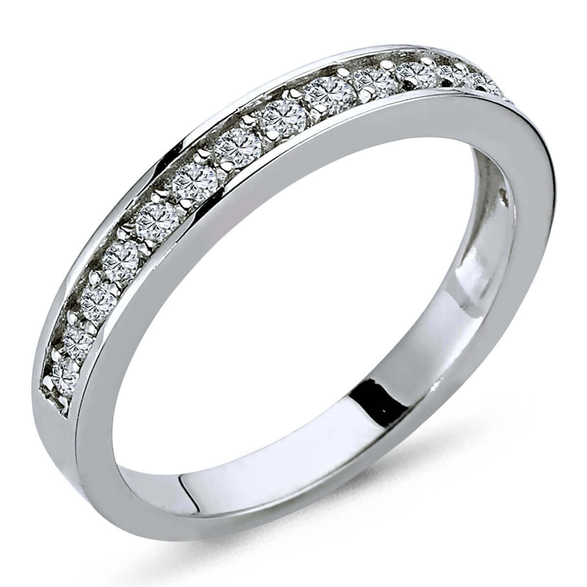 0.30 Carat Diamond Half Ring