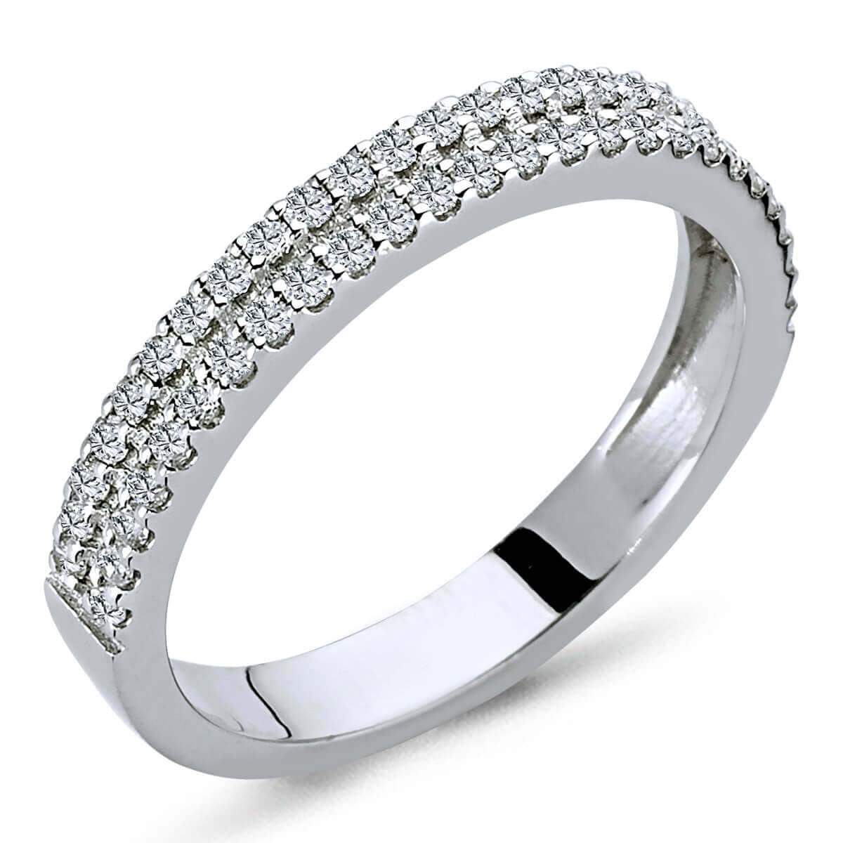 0.40 Carat Diamond Half Ring