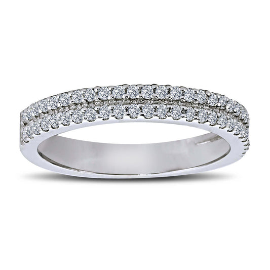 0.40 Carat Diamond Half Ring