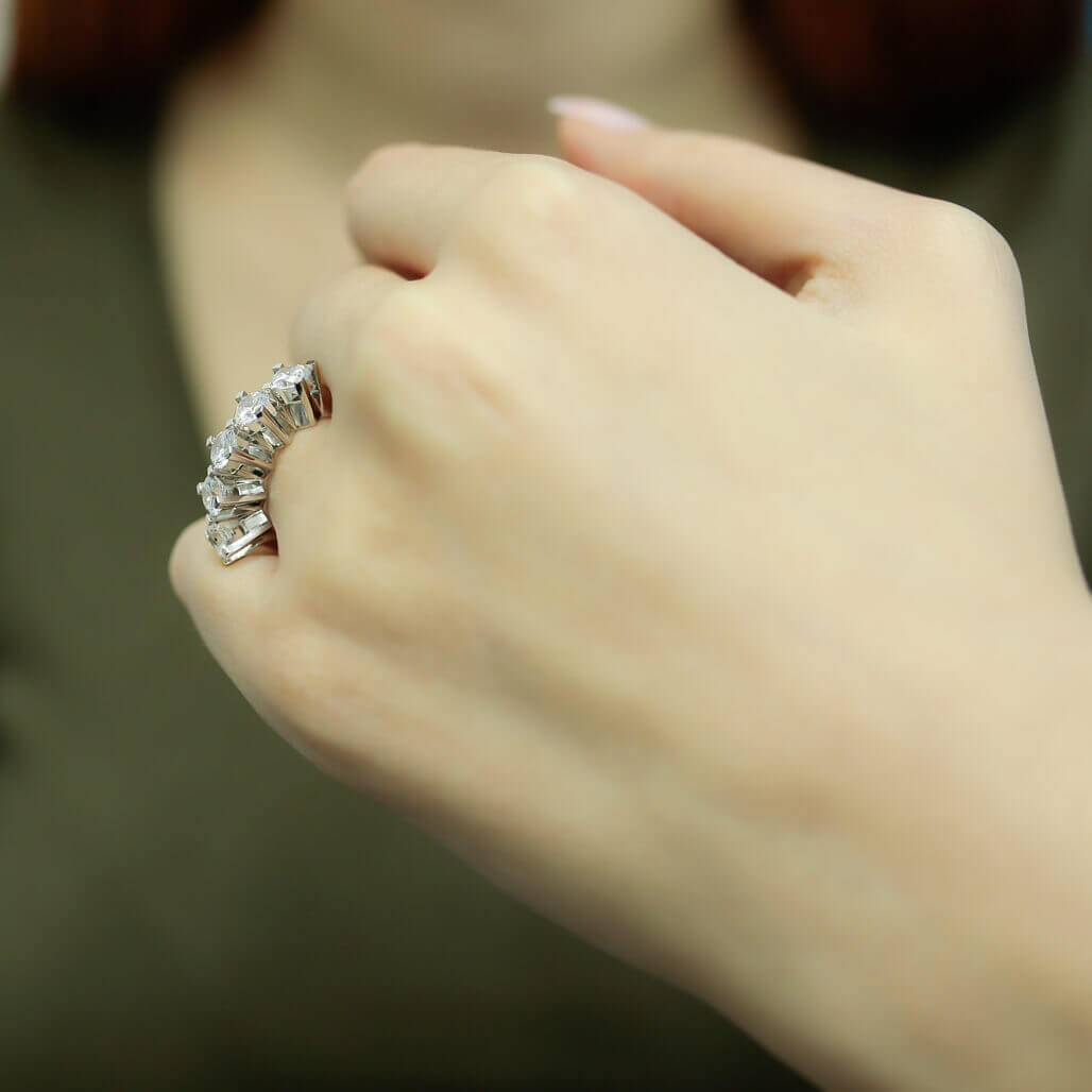 2.25 Carat Diamond Five Stone Ring