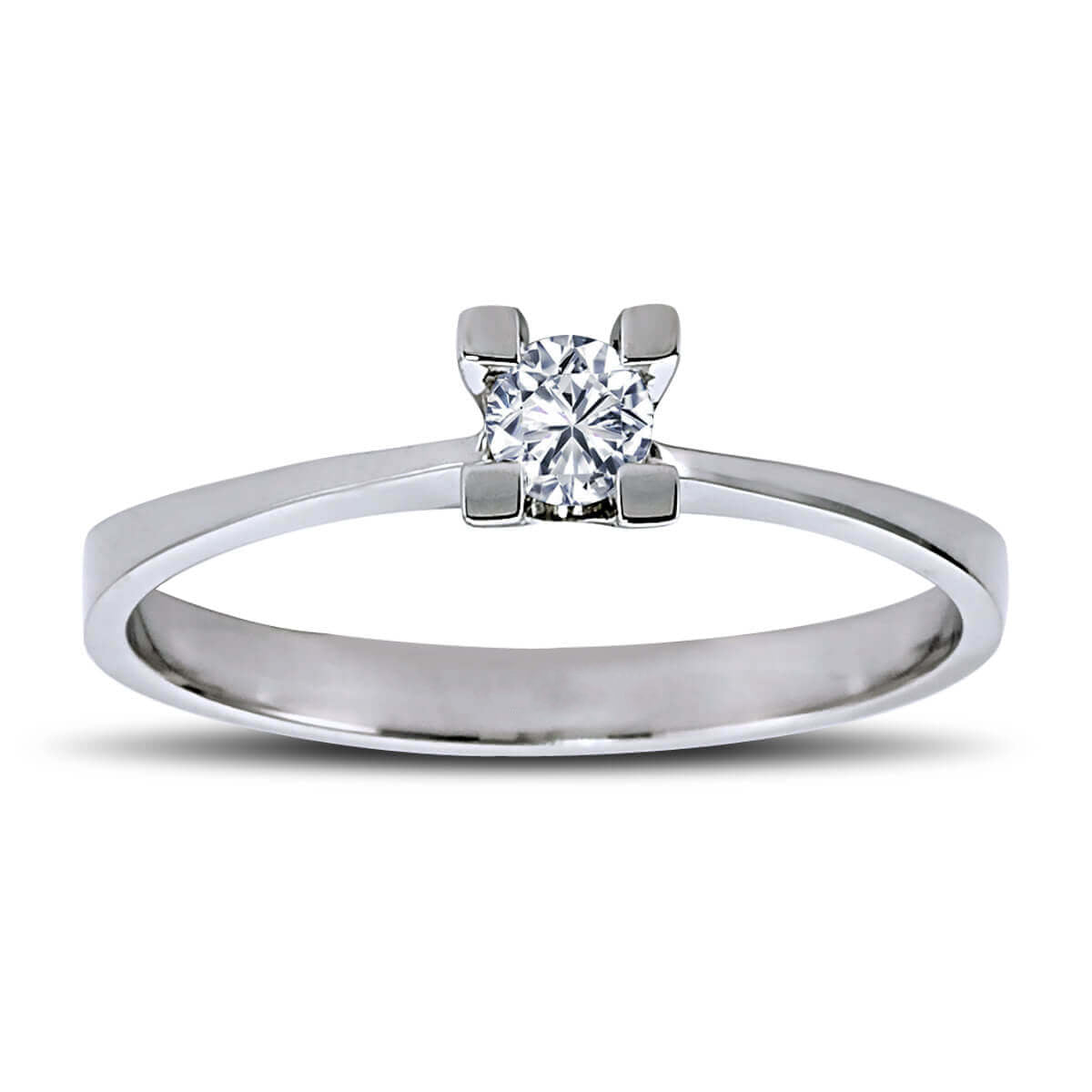 0.13 Carat Diamond Solitaire Ring