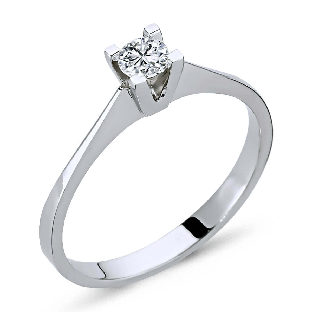 0.17 Carat Diamond Solitaire Ring