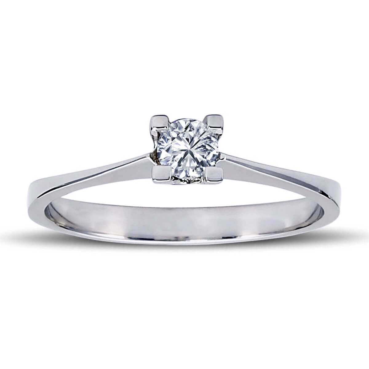 0.17 Carat Diamond Solitaire Ring