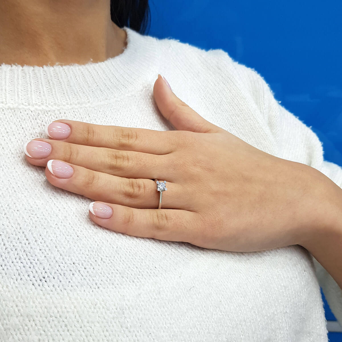 0.34 Carat Diamond Solitaire Ring