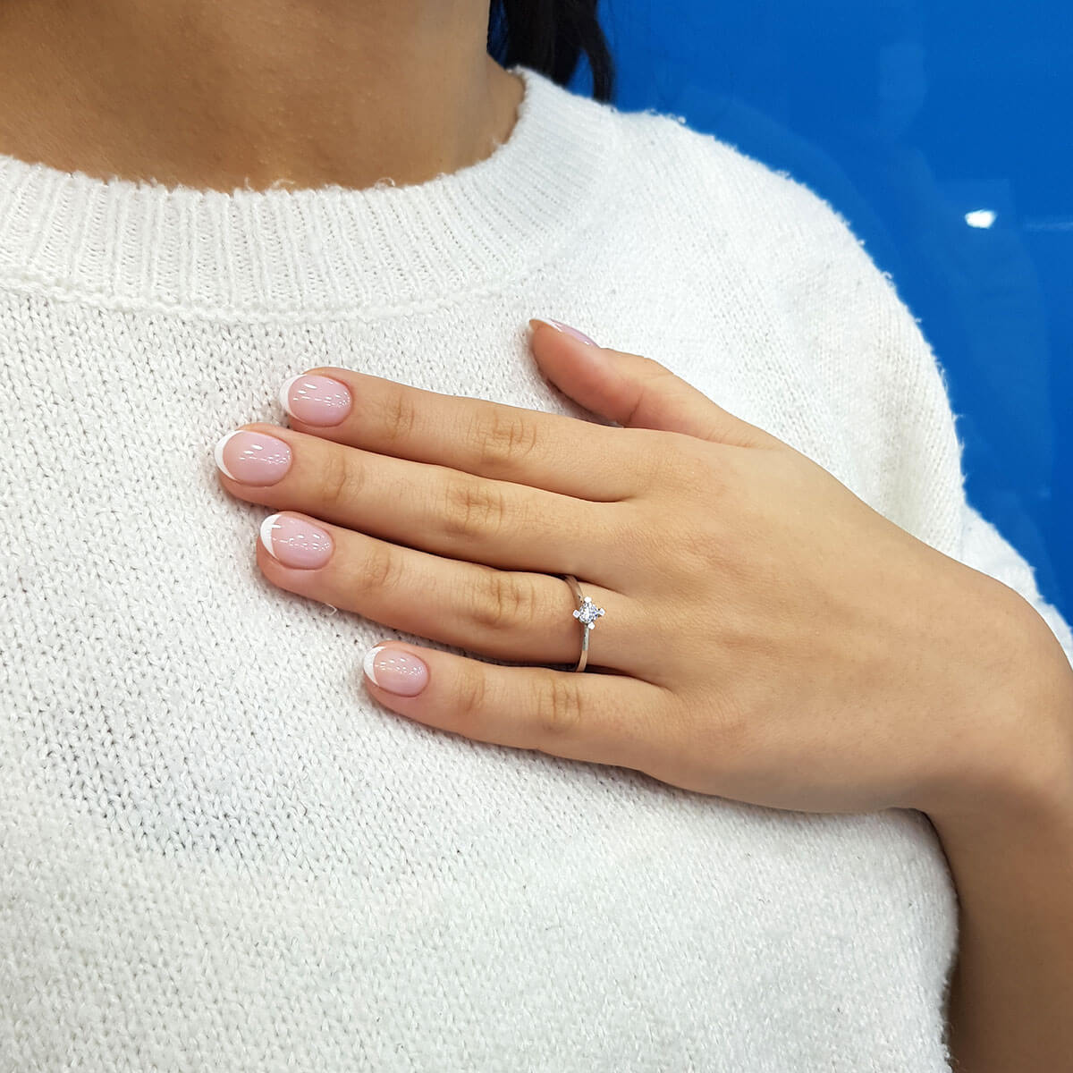 0.17 Carat Diamond Solitaire Ring