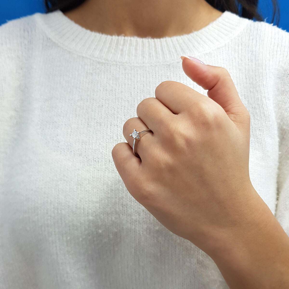 0.23 Carat Diamond Solitaire Ring