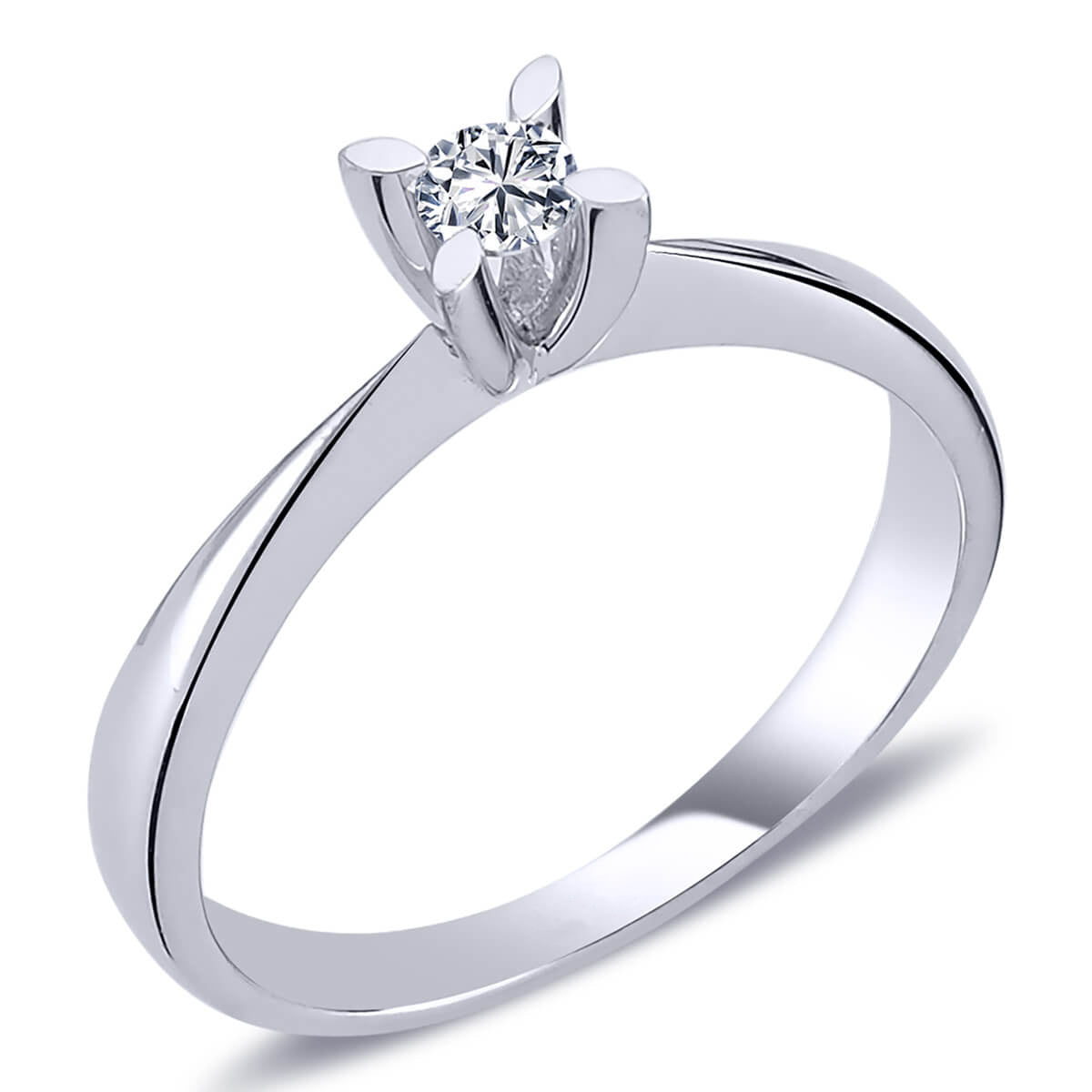 0.14 Carat Diamond Solitaire Ring
