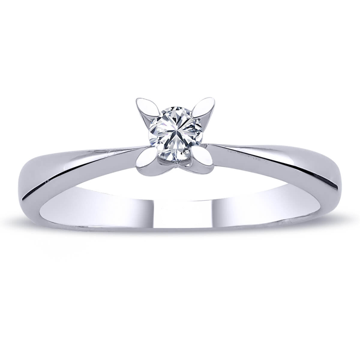0.14 Carat Diamond Solitaire Ring