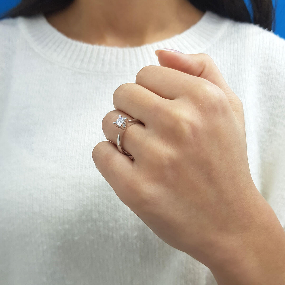 0.36 Carat Diamond Solitaire Ring