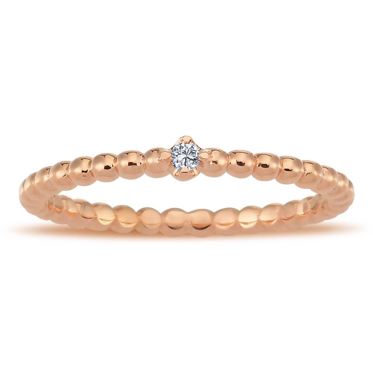 0.03 Carat Diamond Solitaire Ring