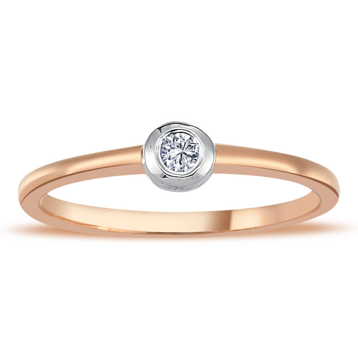 0.09 Carat Diamond Solitaire Ring