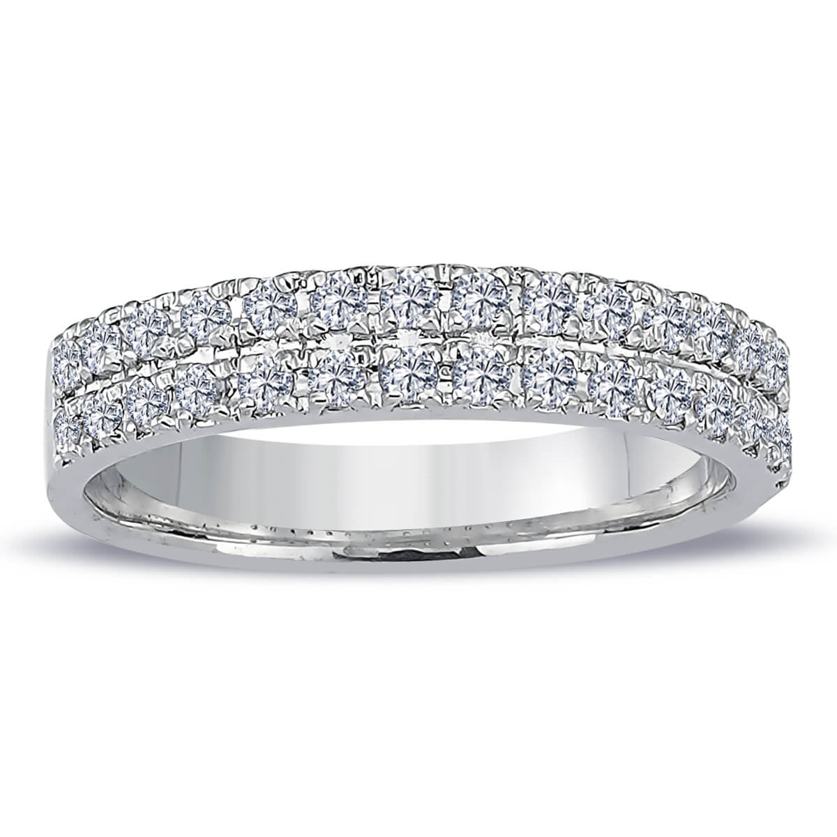 0.56 Carat Diamond Half-Eternity Ring