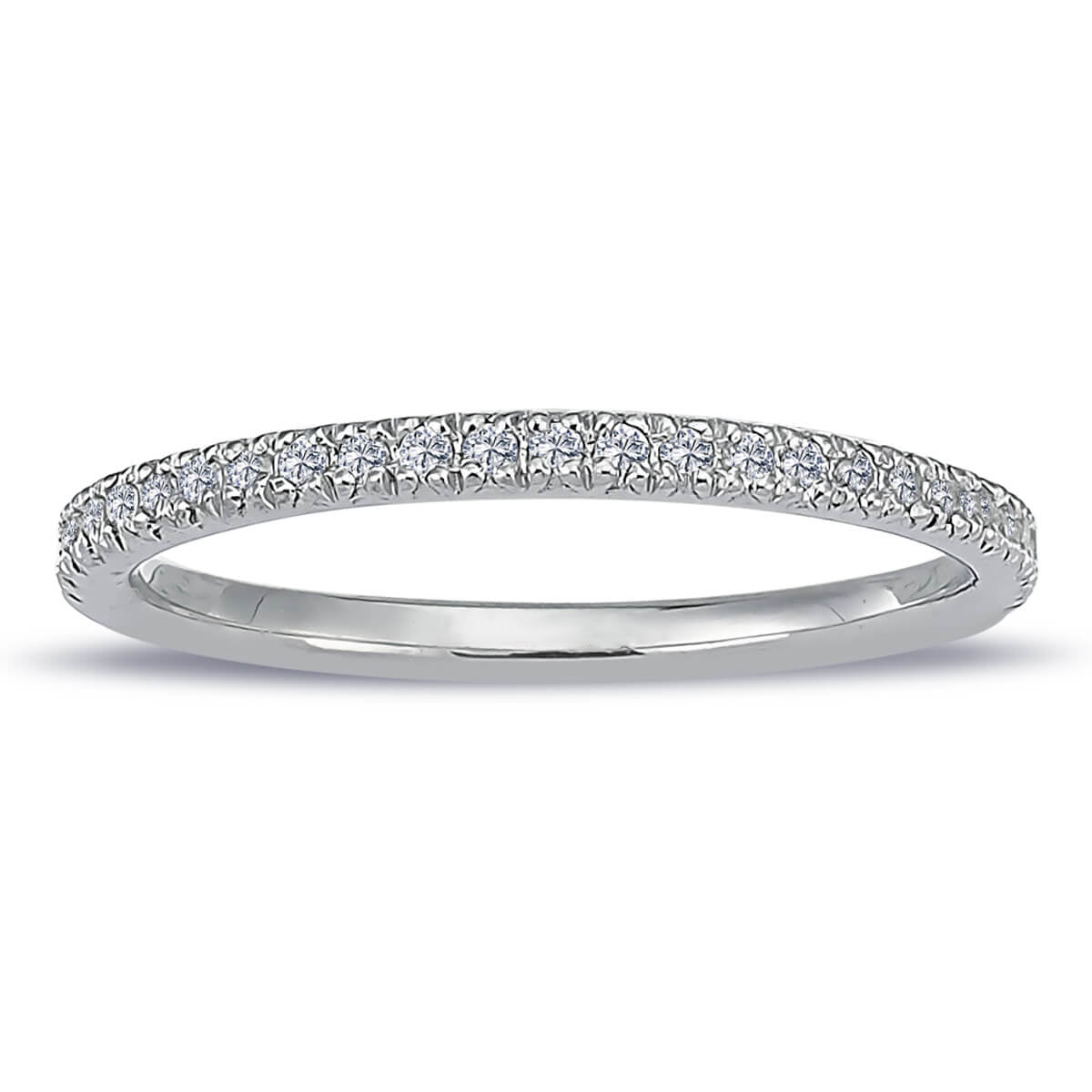 0.19 Carat Diamond Half-Eternity Ring