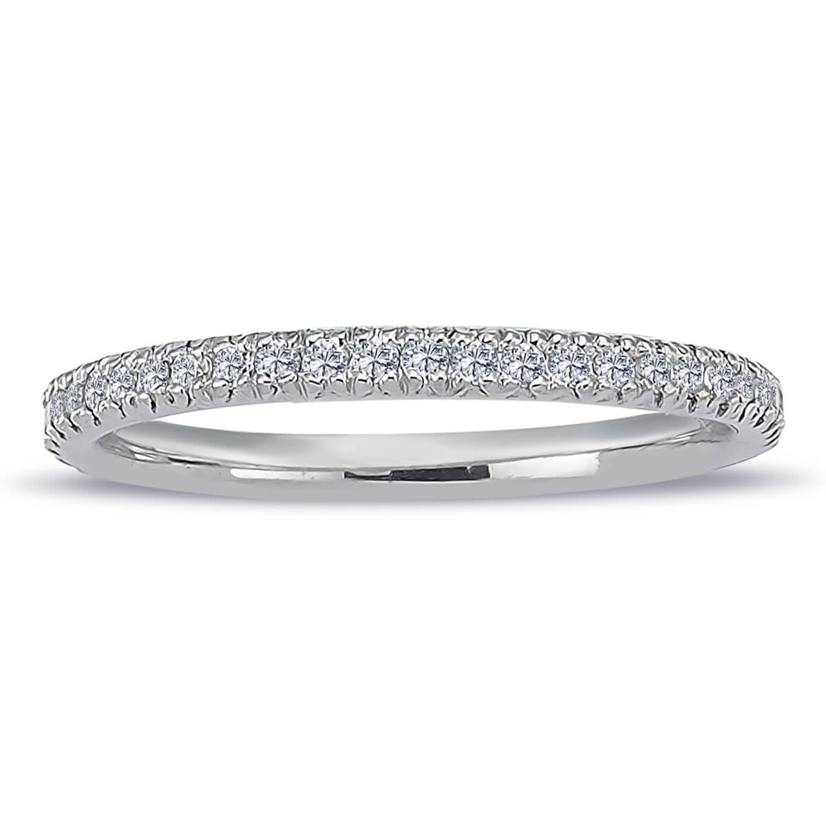 0.22 Carat Diamond Half-Eternity Ring