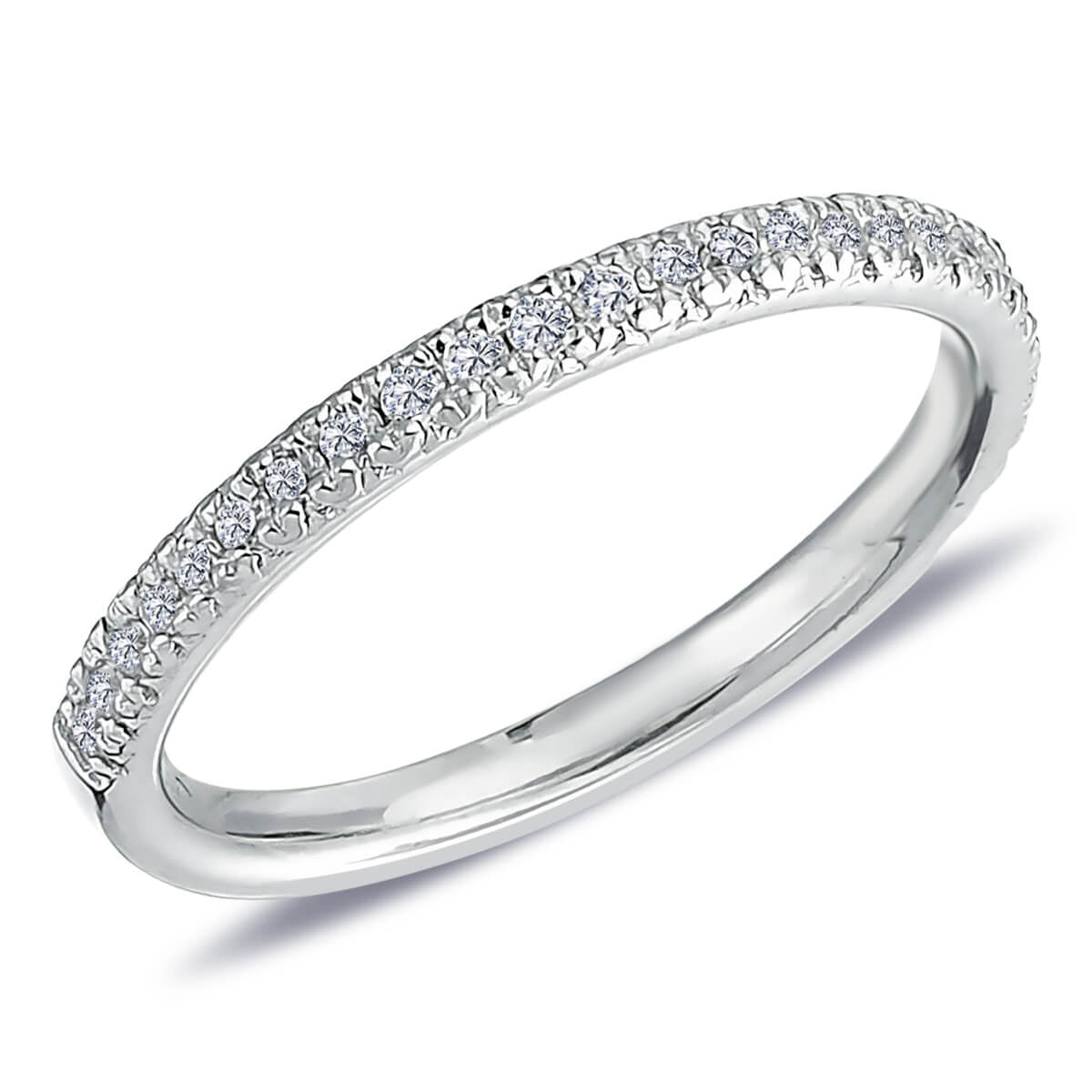 0.25 Carat Diamond Half-Eternity Ring