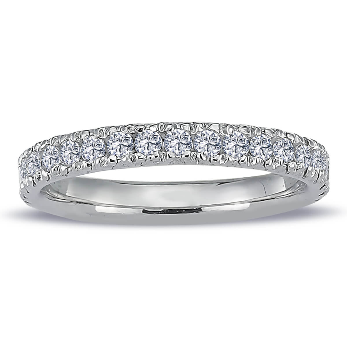 0.42 Carat Diamond Half-Eternity Ring
