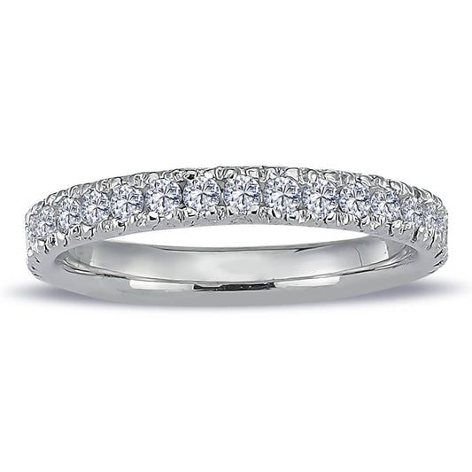 0.42 Carat Diamond Half-Eternity Ring