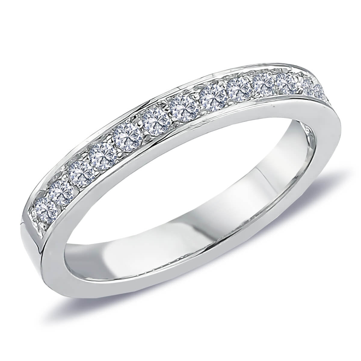0.30 Carat Diamond Half-Eternity Ring