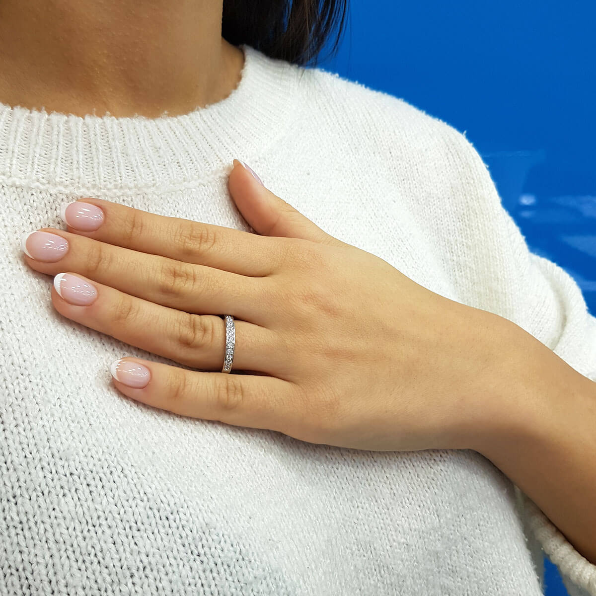 0.30 Carat Diamond Half-Eternity Ring