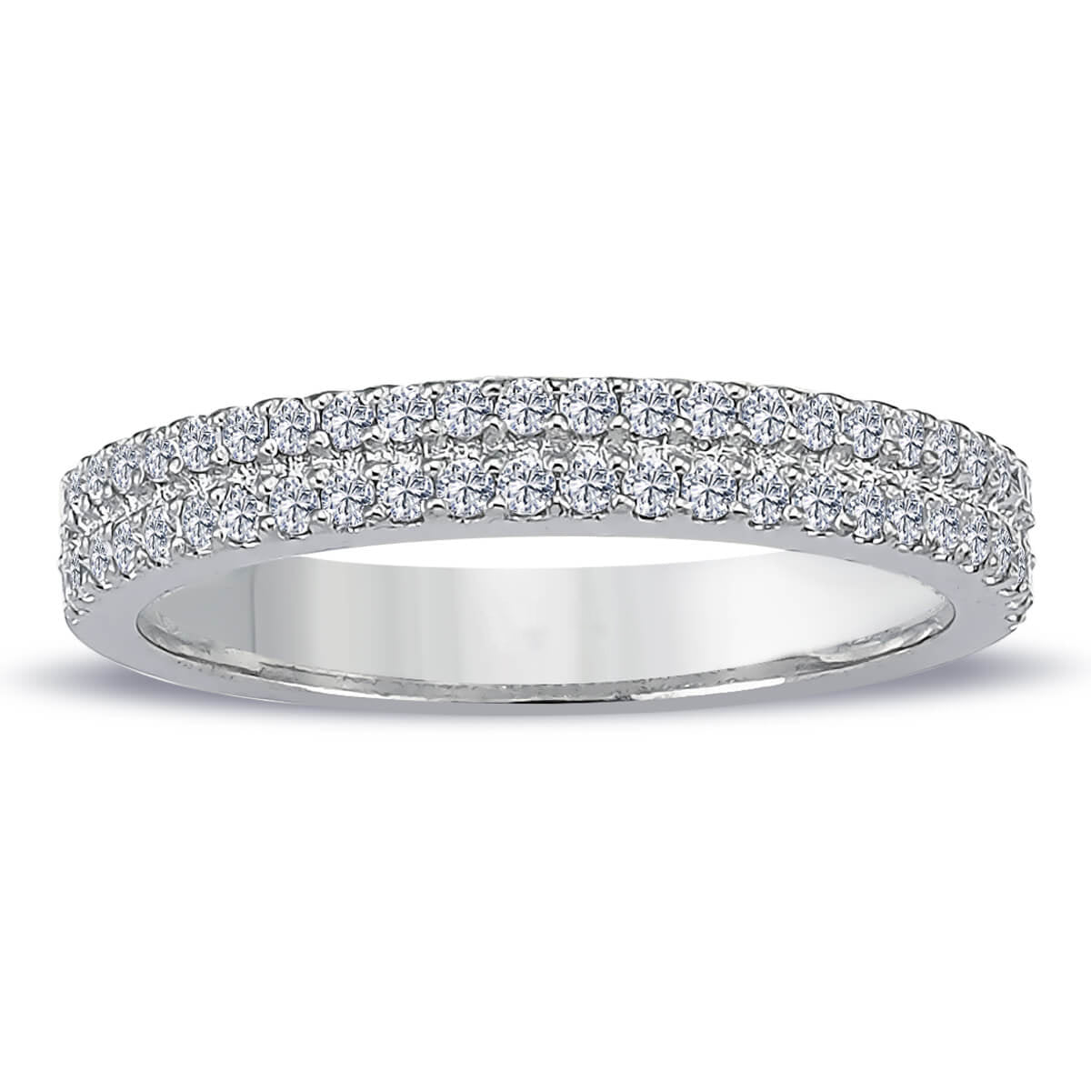 0.36 Carat Diamond Half-Eternity Ring