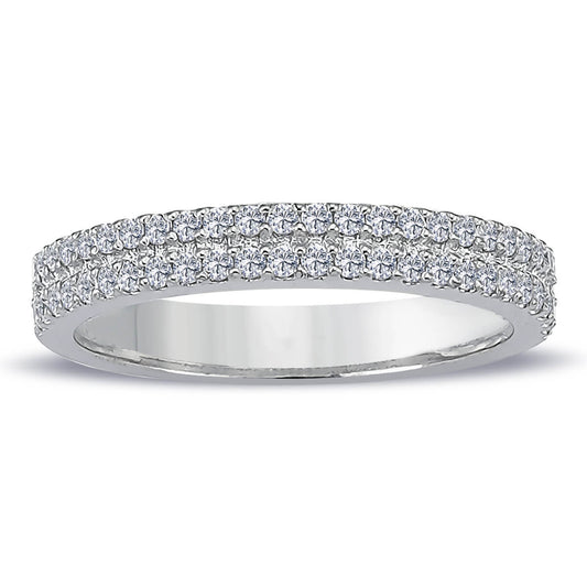 0.36 Carat Diamond Half-Eternity Ring